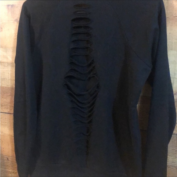 💕 GIFTED💕Red Carpet Noir Marilyn Monroe open back sweatshirt - Picture 5 of 5